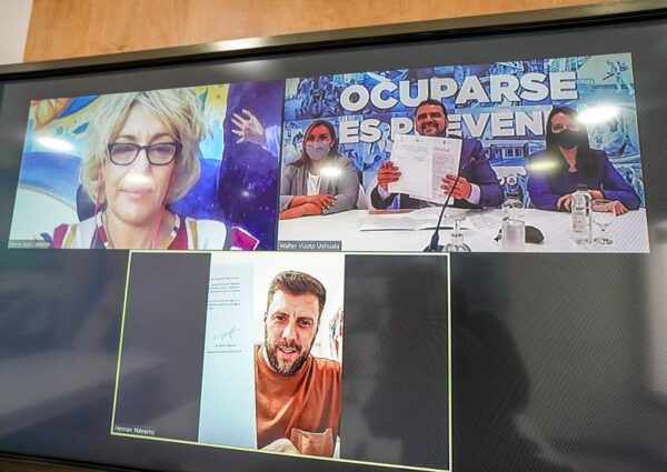 Tierra del Fuego: Nuestro titular, Dr. Hernán Navarro con la Municipalidad de Ushuaia