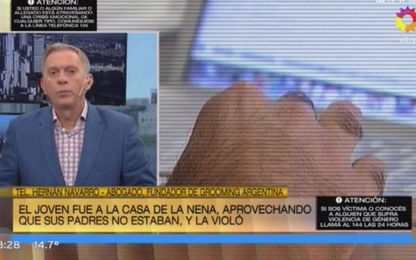 Hernán Nararro en Arriba Argentinos