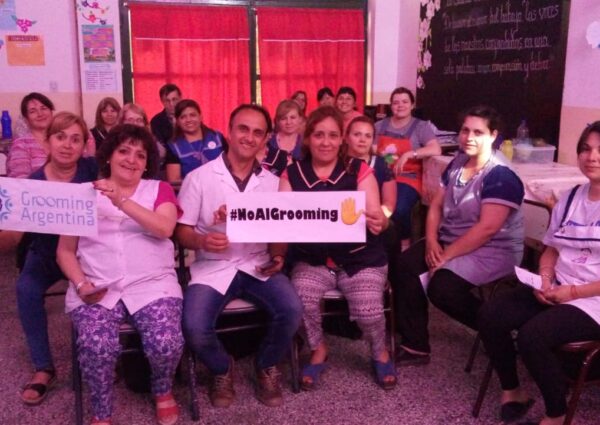 jornada de prevención en materia de grooming en San Juan