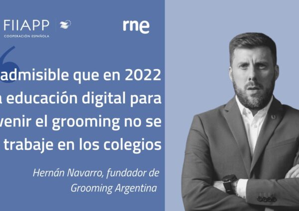 Nuestro titular dialogó con FIIAPP en Radio Nacional de España