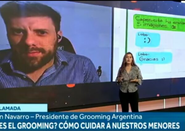 Nuestro Presidente dialogo con San Luis Televisión acerca de la Guia de grooming