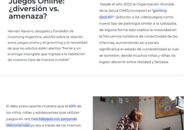 Compartimos la columna de opinión del Dr. Hernán Navarro publicada en Télam: ¿Diversión o Amenaza?