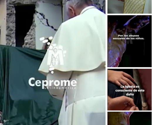 En el marco de su convenio, Grooming Argentina y Ceprome destacan el compromiso del Papa Francisco contra el abuso infantil