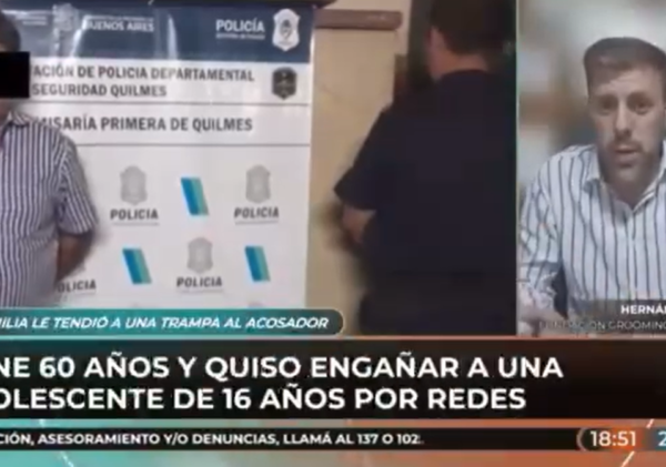 Dr. Navarro en IP Noticias tras caso en Quilmes: “La sociedad debe motorizar acciones diarias por la protección online de NNyA”.