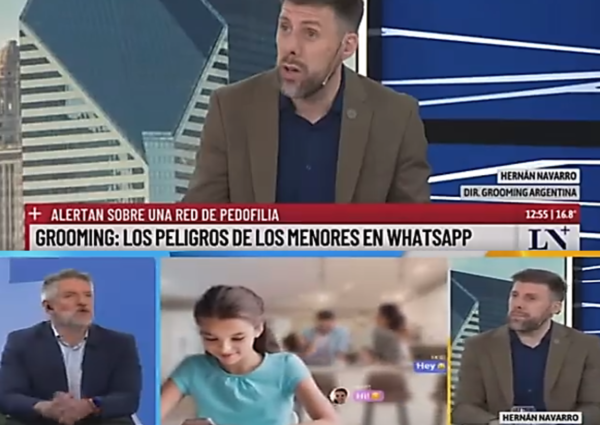 Hernán Navarro en LA NACION: “La pedofilia encontró en la tecnología el vehículo para acceder a la infancia”.