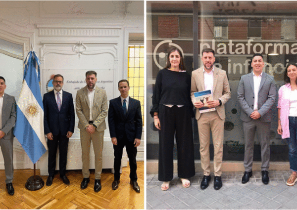 Grooming Argentina avanza en España: encuentro con el Embajador Bosch y Organización Plataforma de Infancia.