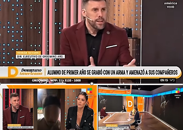 “Hernán Navarro en América TV: “La violencia estalla cuando el dolor no es escuchado”