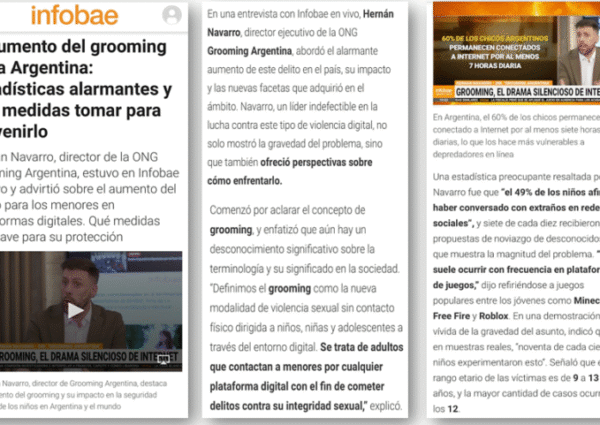 EL AUMENTO DEL GROOMING EN ARGENTINA: UN DELITO EN ESCALADA.