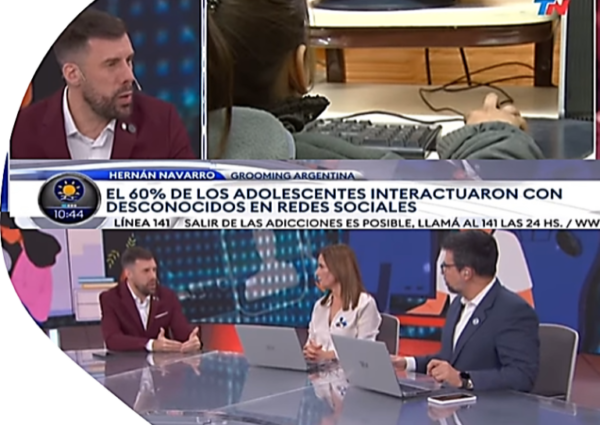 LATINOAMÉRICA FRENTE AL GROOMING: “6 DE CADA 10 NNYA HABLA CON DESCONOCIDOS EN INTERNET”