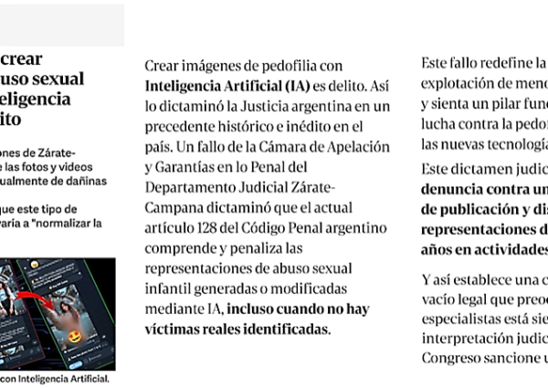 ALERTAS POR CASOS DE GROOMING EN UNA APLICACIÓN QUE ES FUROR ENTRE LOS NNYA.