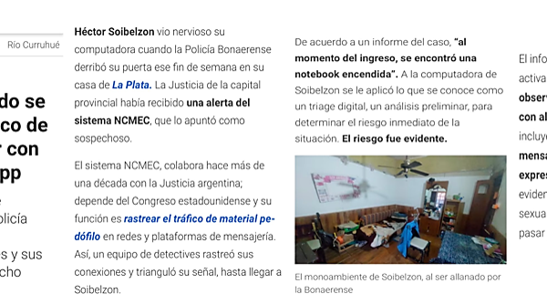 UN PEDÓFILO CONDENADO SE HIZO PASAR POR UN CHICO DE 15 AÑOS PARA CHATEAR CON 37 NIÑAS Y NIÑOS POR WHATSAPP.