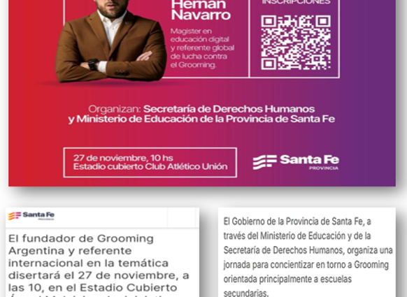 MODO SEGURO: Hablemos de Grooming