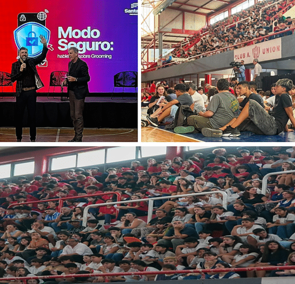 Jornada masiva de sensibilización en el Estadio Ángel Malvicino.