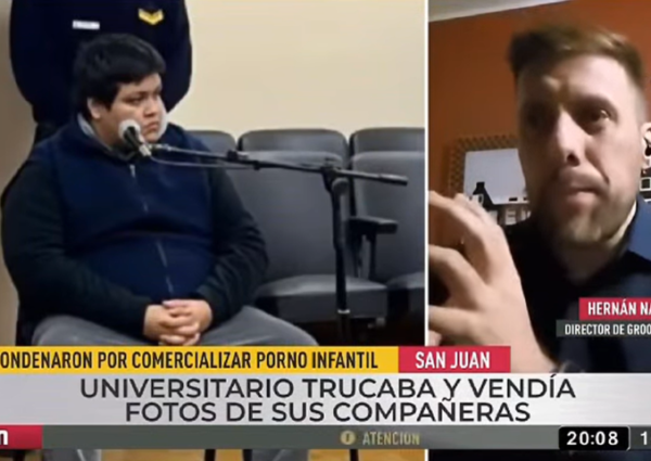 Dialogamos en el noticiero central de Canal 9: Inteligencia Artificial en situaciones de Grooming