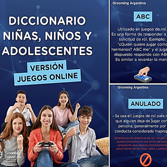 DICCIONARIO NIÑAS, NIÑOS Y ADOLESCENTES. VERSIÓN JUEGOS ONLINE.