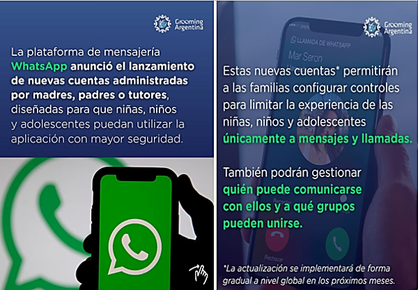 WHATSAPP SUMA CONTROLES PARA FAMILIAS: LO QUE TENÉS QUE SABER.