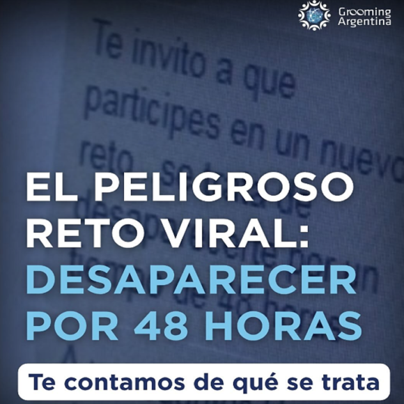 ¿ESCUCHASTE HABLAR DEL RETO VIRAL “DESAPARECER 48 HS”?